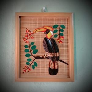 Bamboo Bird Wall Decor