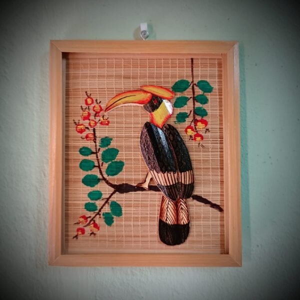 Bamboo Bird Wall Decor