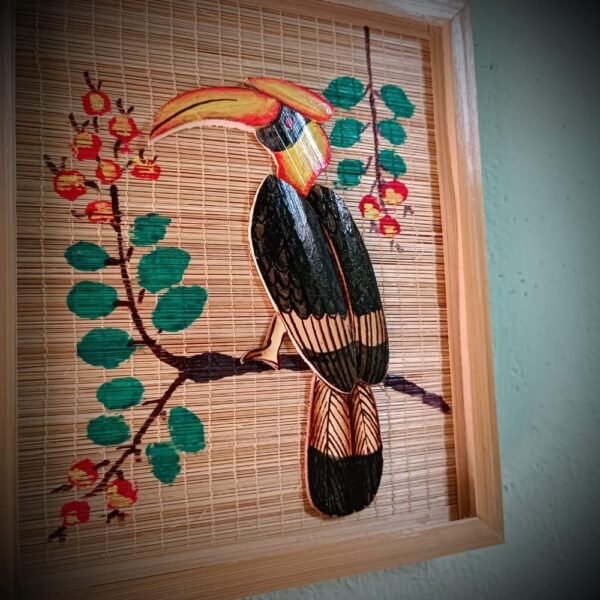 Bamboo Bird Wall Decor - Image 2